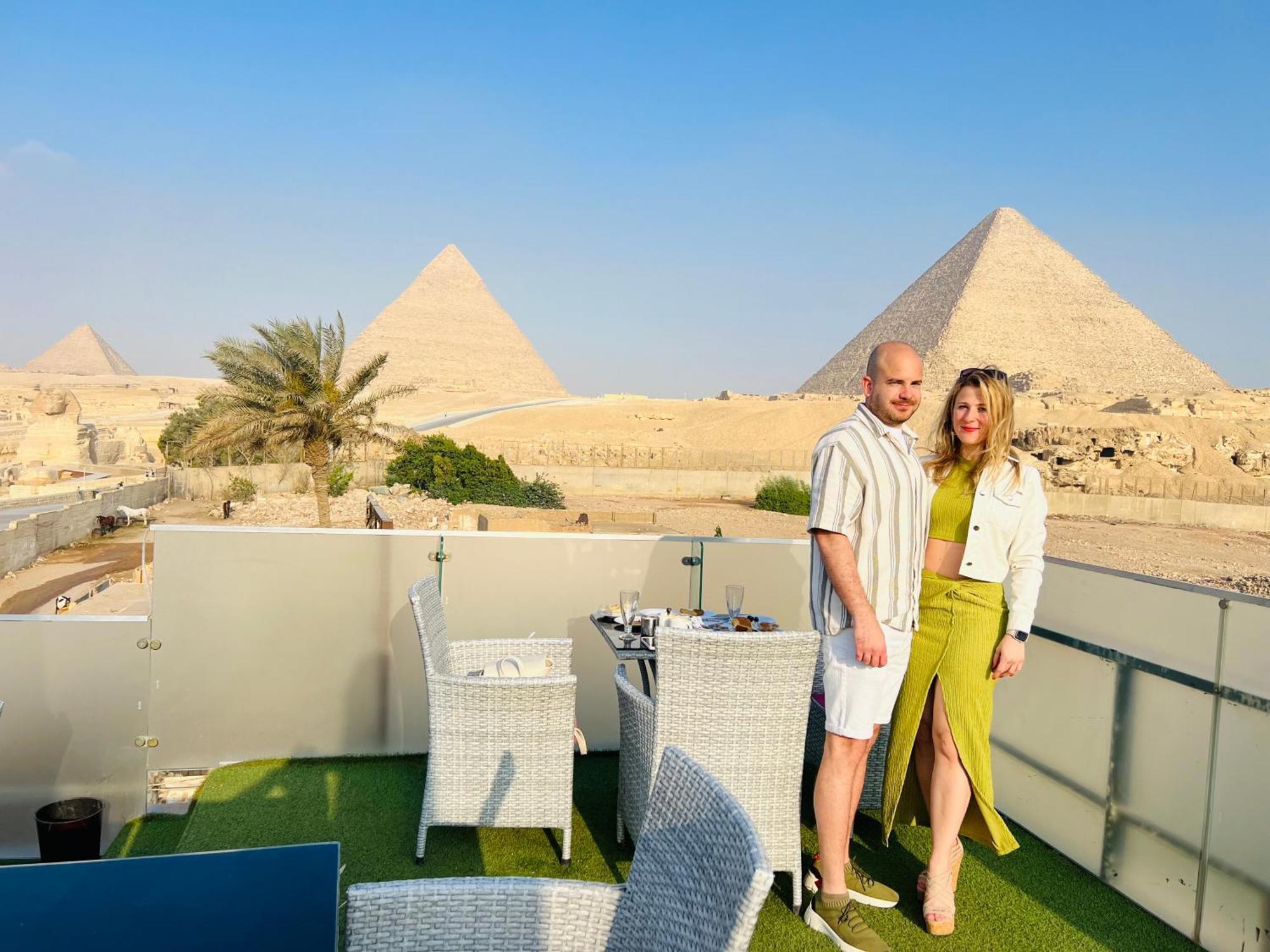 Blue Scarab Pyramids View 호텔 카이로 외부 사진